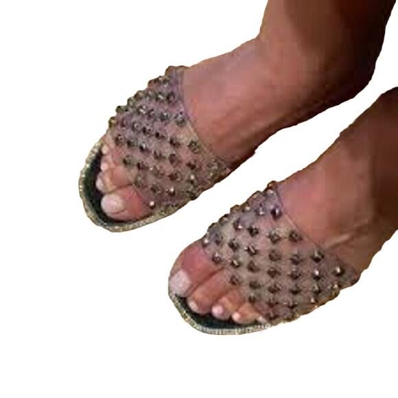 CLEARANCE ! STEVE MADDEN Jynn Slide Sandals 9 - Picture 2 of 6